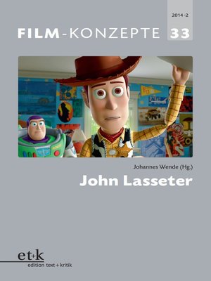 cover image of FILM-KONZEPTE 33--John Lasseter